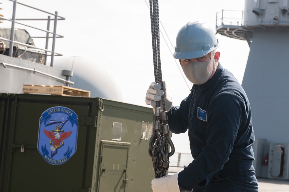 Blue Ridge Conducts Ammo Onload