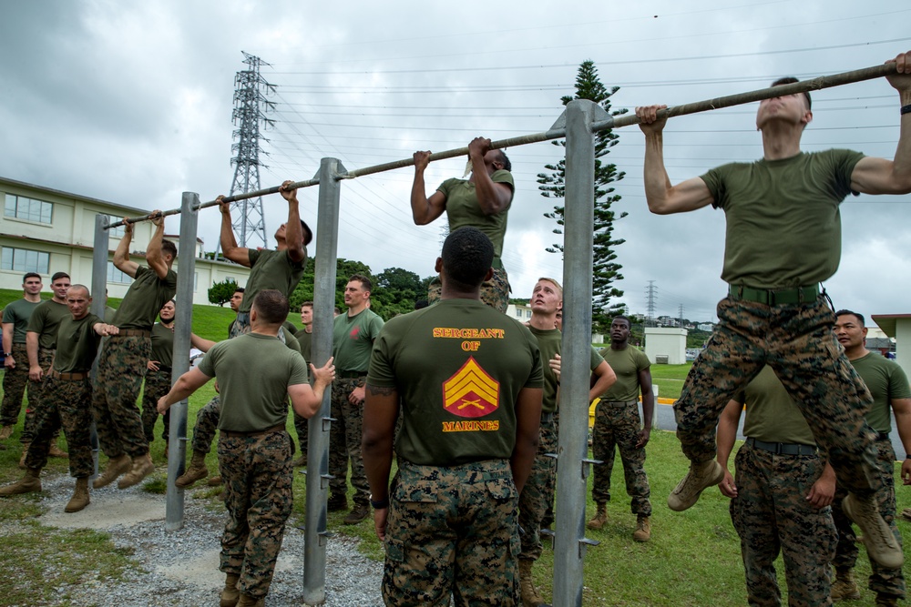 In Memorium | CLR-3 Marines participate in a field meet in honor of Cpl Parcell