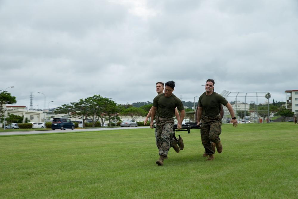 In Memorium | CLR-3 Marines participate in a field meet in honor of Cpl Parcell