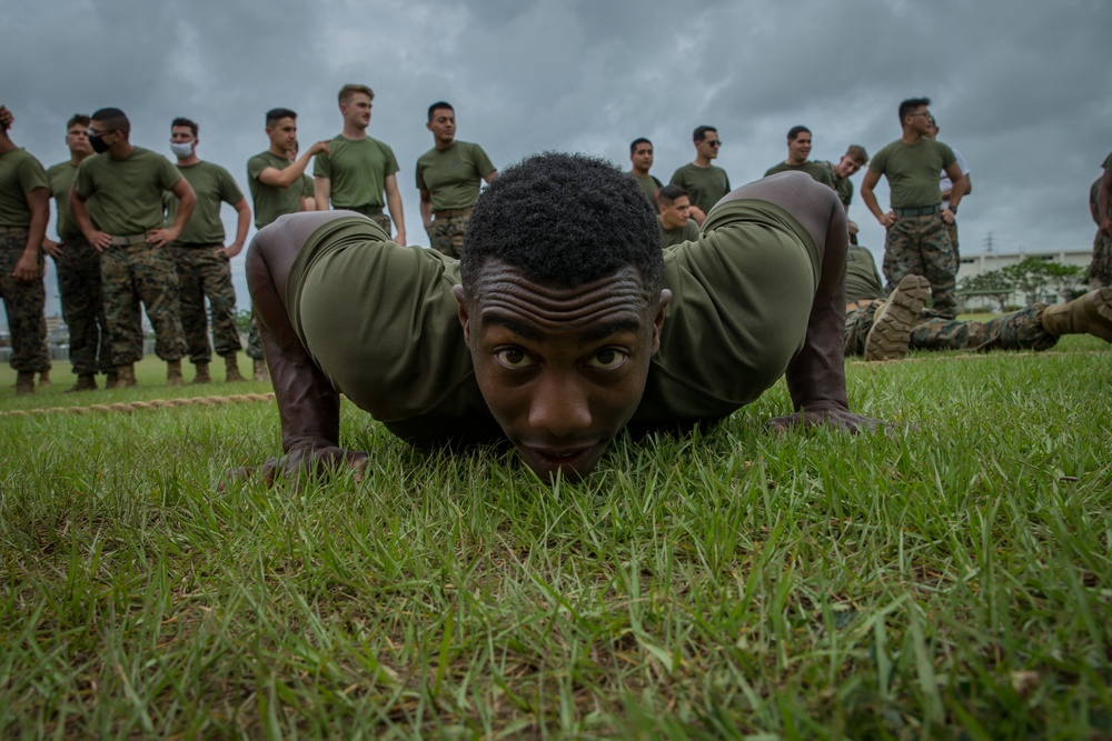 In Memorium | CLR-3 Marines participate in a field meet in honor of Cpl Parcell