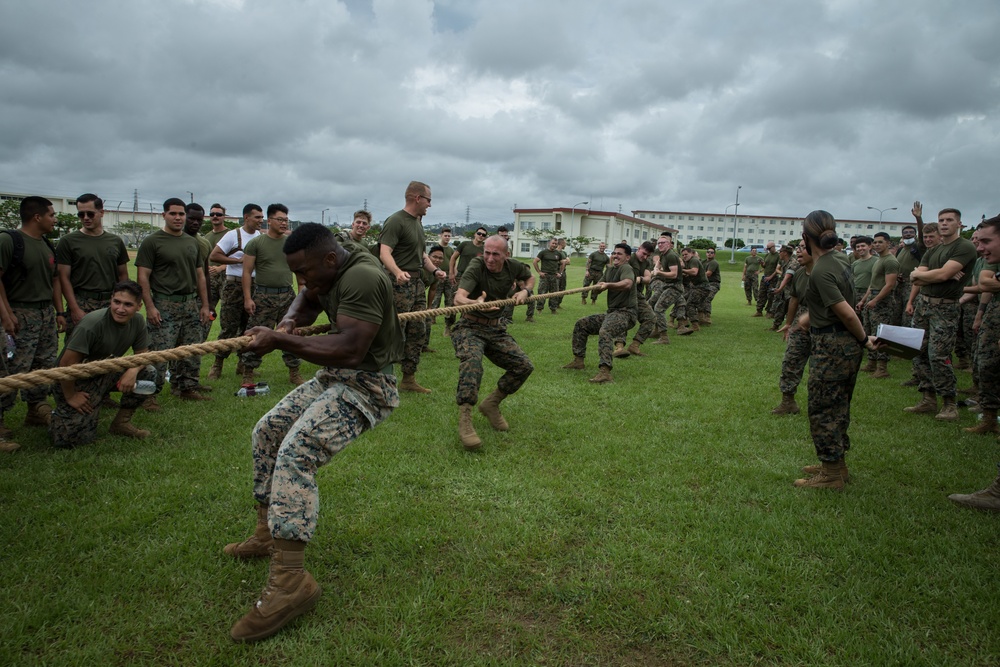 In Memorium | CLR-3 Marines participate in a field meet in honor of Cpl Parcell