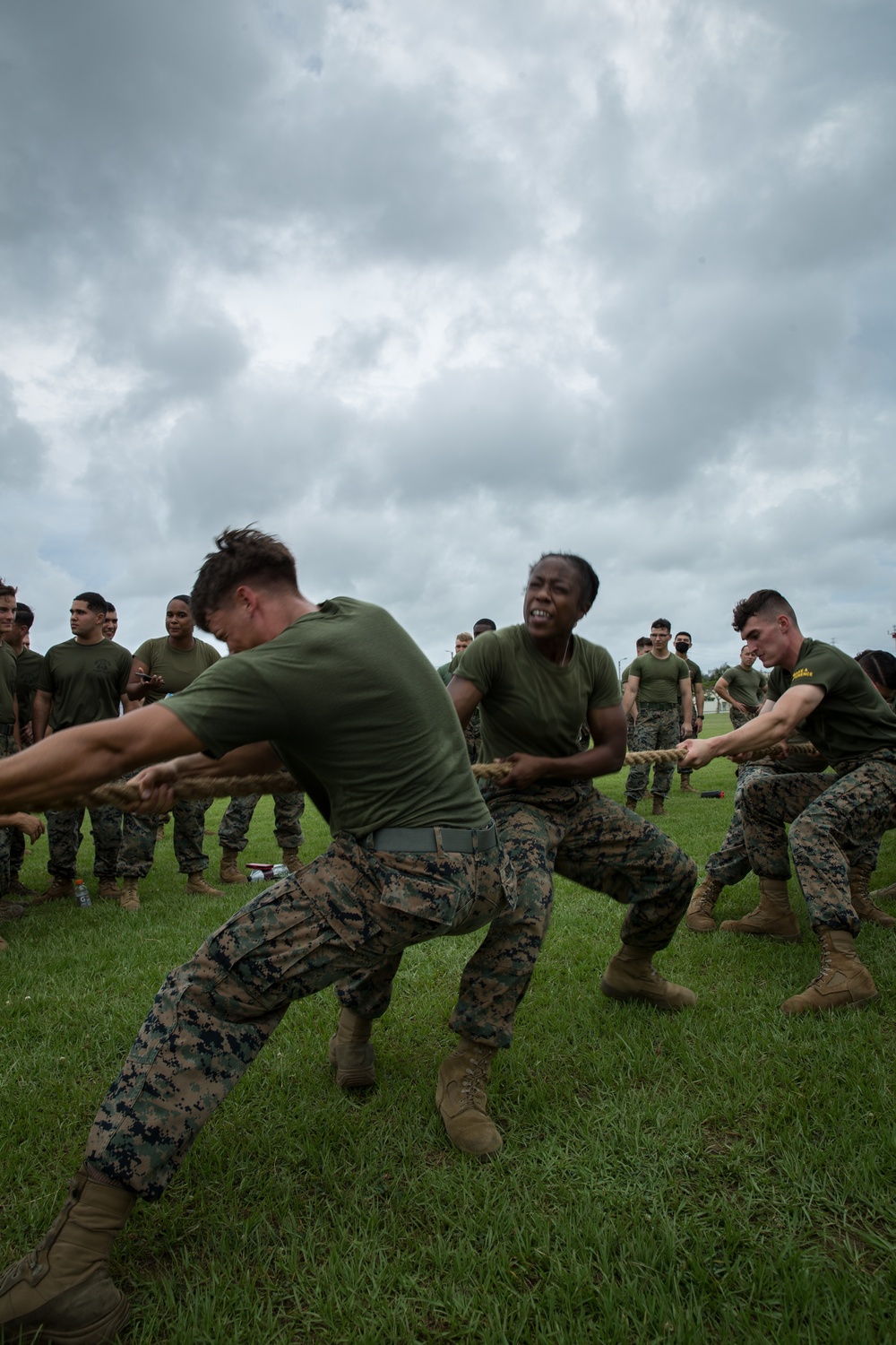 In Memorium | CLR-3 Marines participate in a field meet in honor of Cpl Parcell