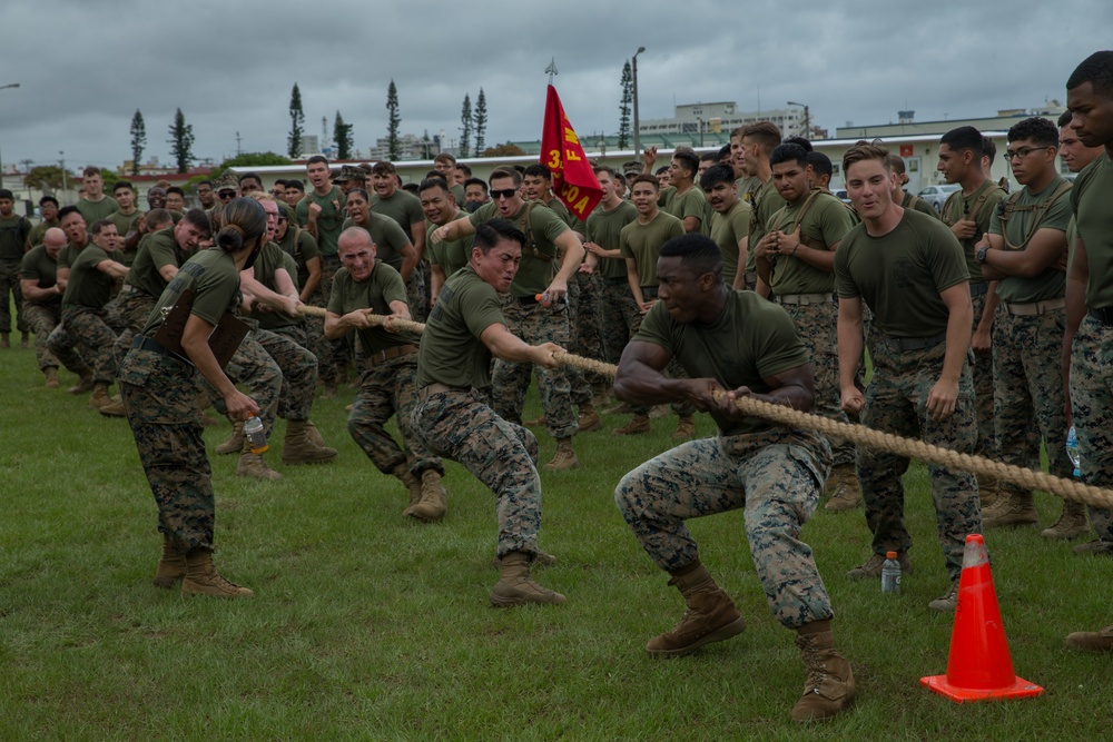 In Memorium | CLR-3 Marines participate in a field meet in honor of Cpl Parcell