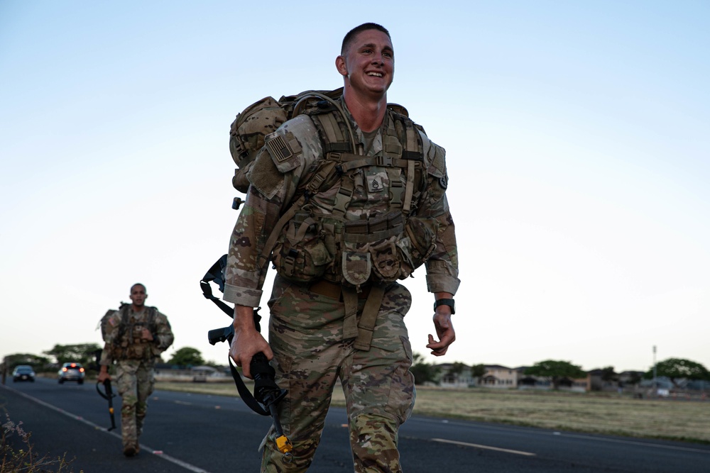USARPAC BWC 2021: Hawaii Foot March