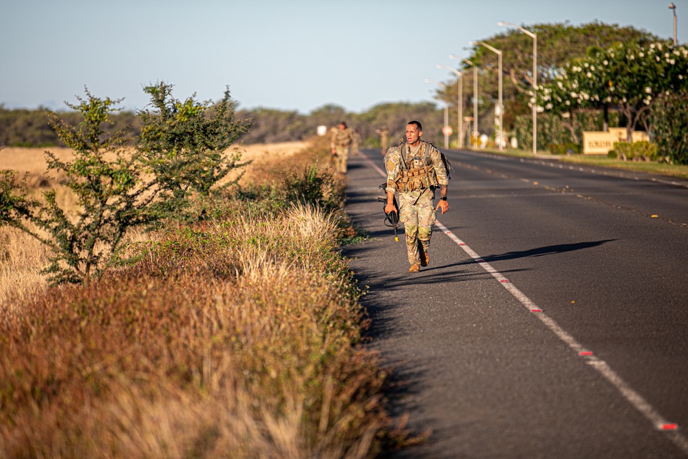 USARPAC BWC 2021: Hawaii Foot March