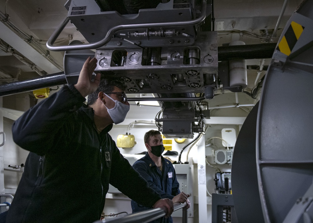 Multi-function towed array (MIFTA) maintenance