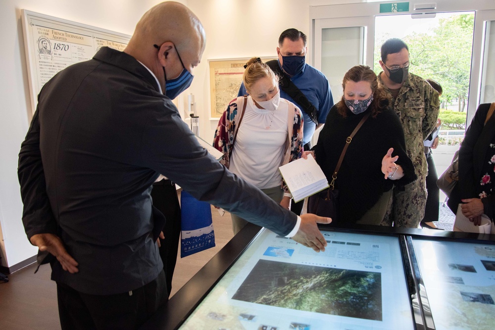 CFAY staff visit Thibaudier House Tourist Center and Museum