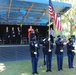 Fort Stewart color guard presents colors at 2021 Memorial Day observance