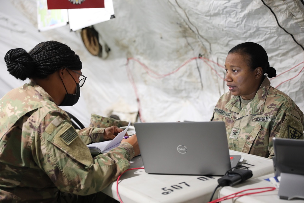 'Desert Medics' begin Operation Eagle's Landing, open clinics at Joint Training Center-Jordan