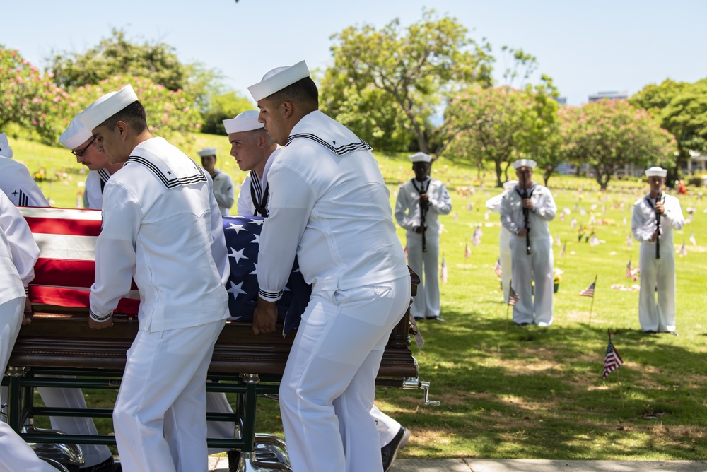 Funeral for USS Oklahoma sailor accounted for from WWII – S1C Camillus M. O’Grady