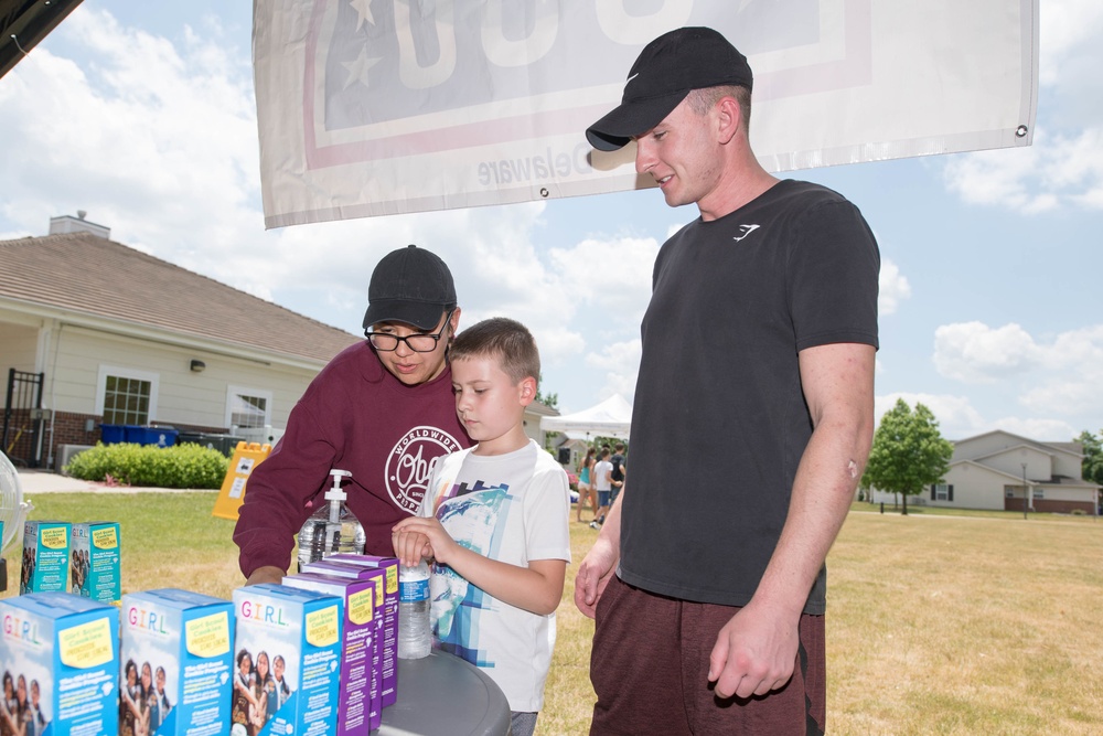 Hurricane Block Party preps Team Dover for summer safety