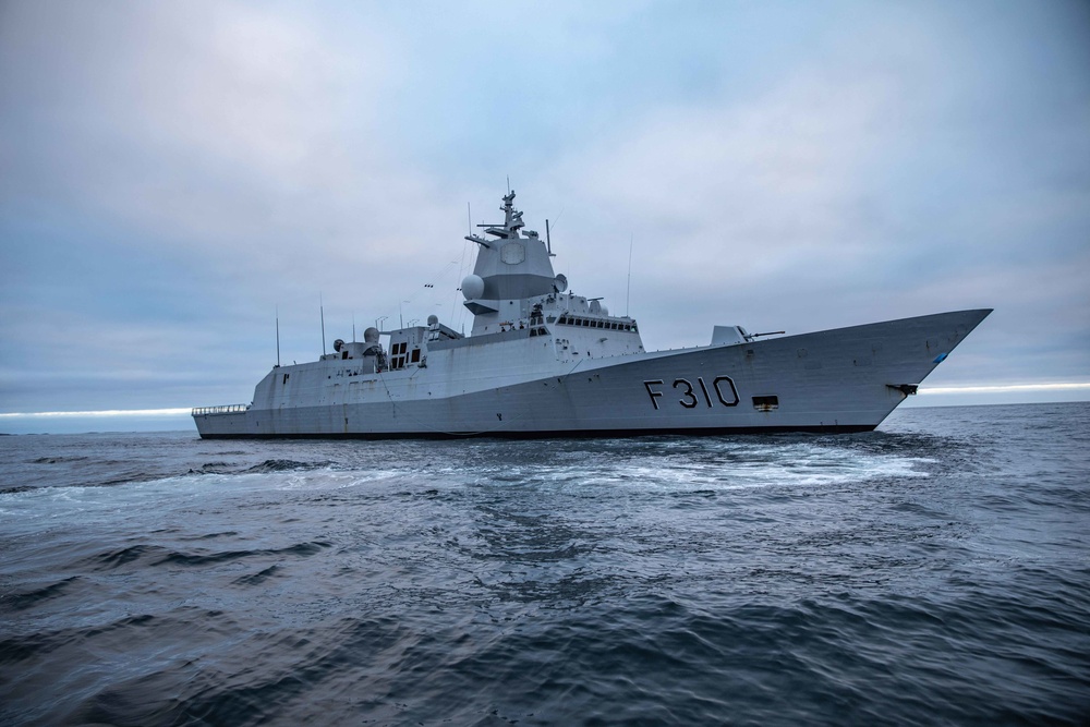 DVIDS - Images - HMoNS Fridtjof Nansen (F310) participates in At-Sea ...