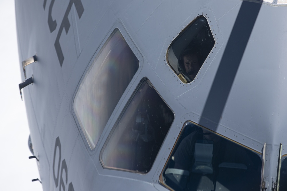 C-17 Globemaster III refueling