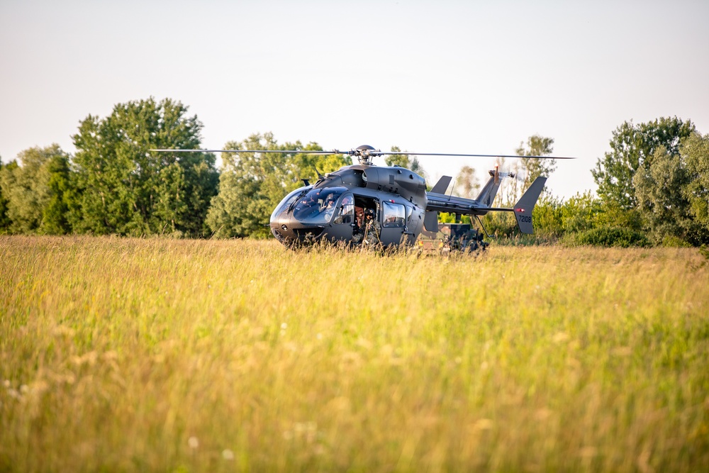 1-3rd Attack Battalion conducts FARP operations at Tazar