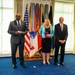 Secretary of Defense Lloyd J. Austin III swears in Under Secretary of Defense for Comptroller Michael McCord