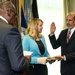 Secretary of Defense Lloyd J. Austin III swears in Under Secretary of Defense for Comptroller Michael McCord