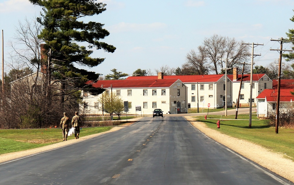 Troop activity at Fort McCoy