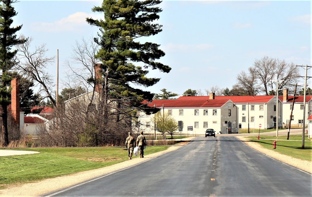 Troop activity at Fort McCoy