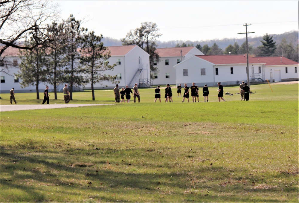 Troop activity at Fort McCoy