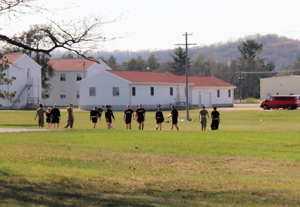 Troop activity at Fort McCoy