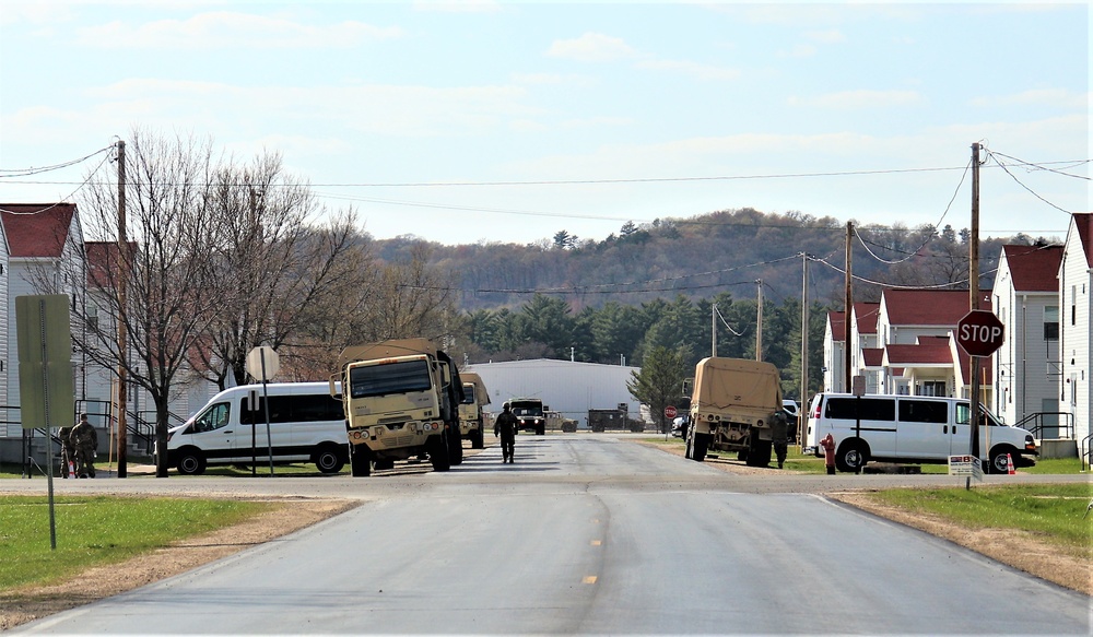 April 2021 training operations at Fort McCoy