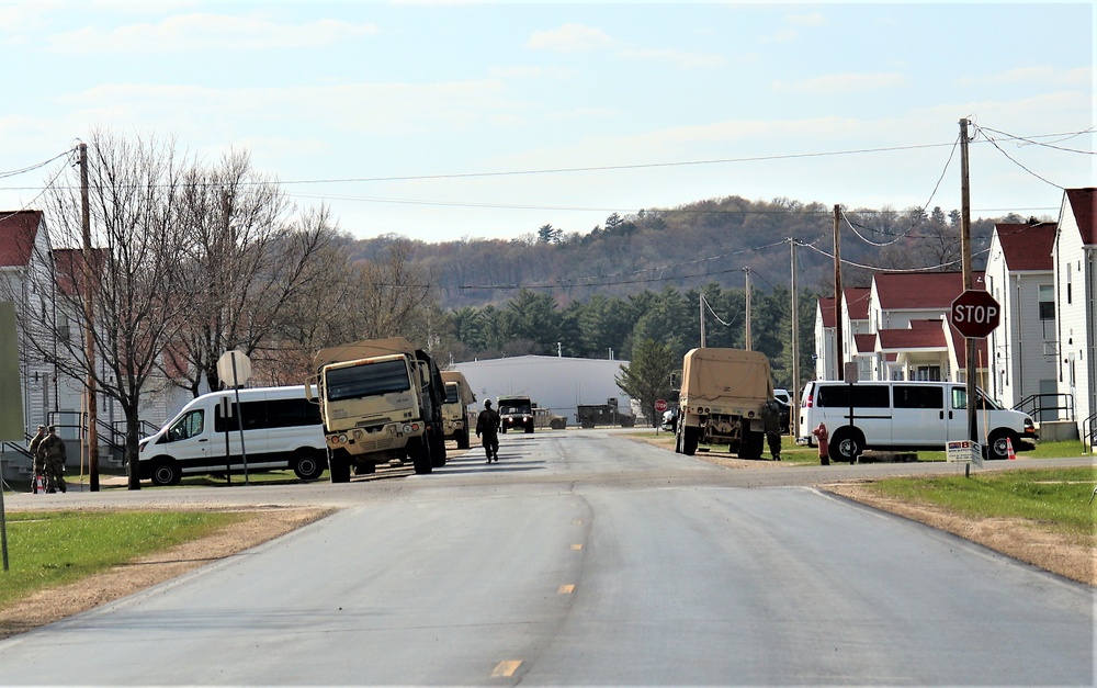 April 2021 training operations at Fort McCoy