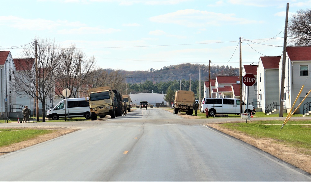 April 2021 training operations at Fort McCoy