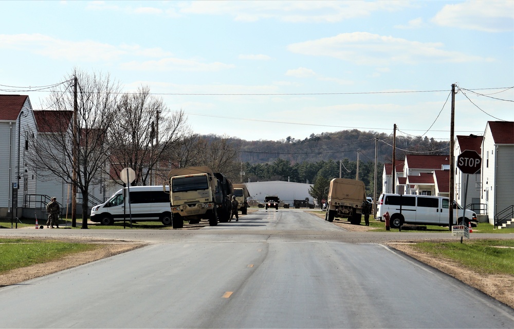 April 2021 training operations at Fort McCoy