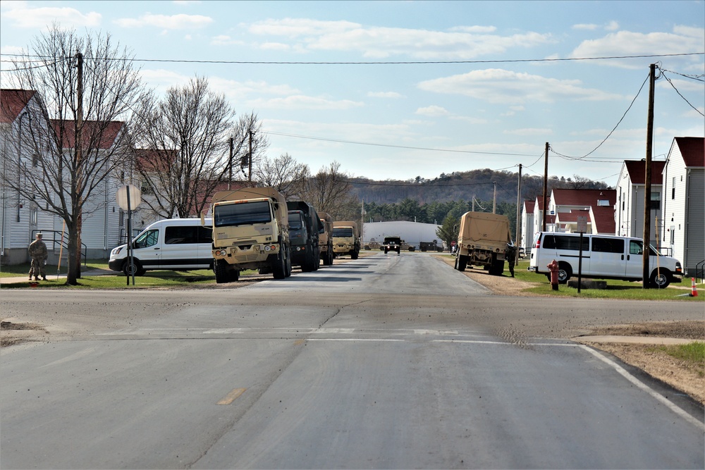 April 2021 training operations at Fort McCoy