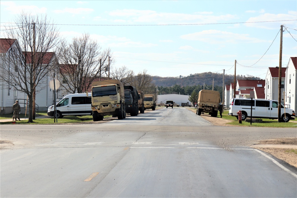 April 2021 training operations at Fort McCoy