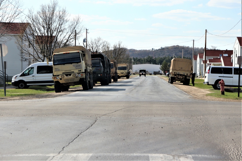 April 2021 training operations at Fort McCoy