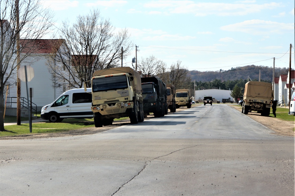 April 2021 training operations at Fort McCoy