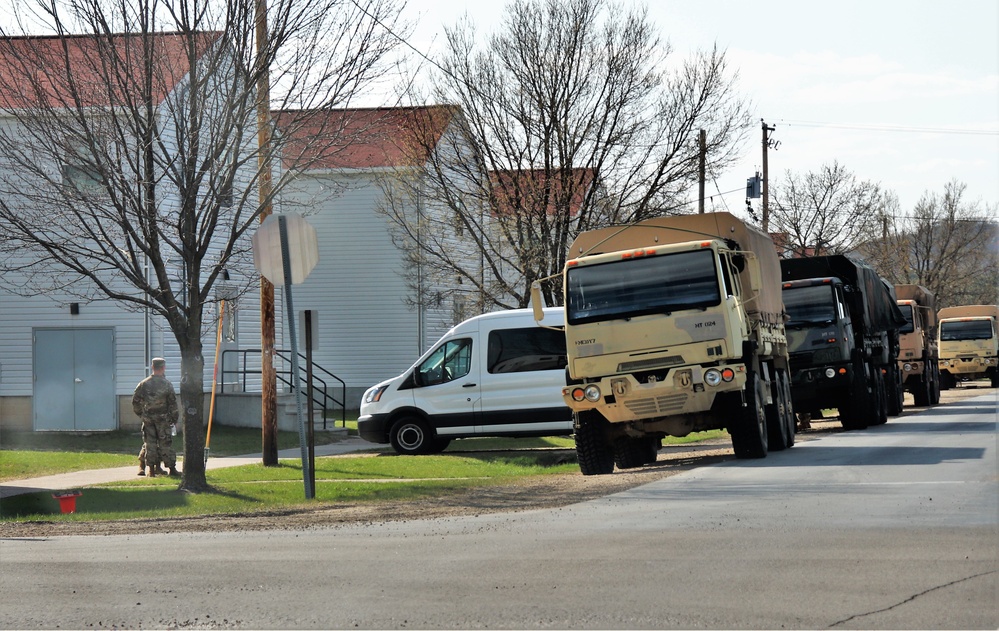 April 2021 training operations at Fort McCoy