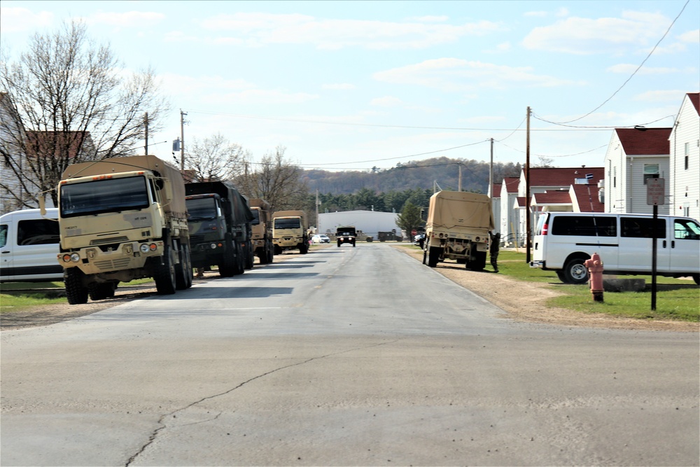 April 2021 training operations at Fort McCoy