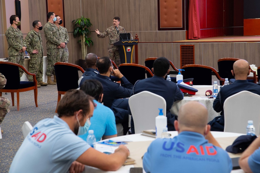 USAID Humanitarian Operations Workshop hosted by the Bahrain Ministry of Interior