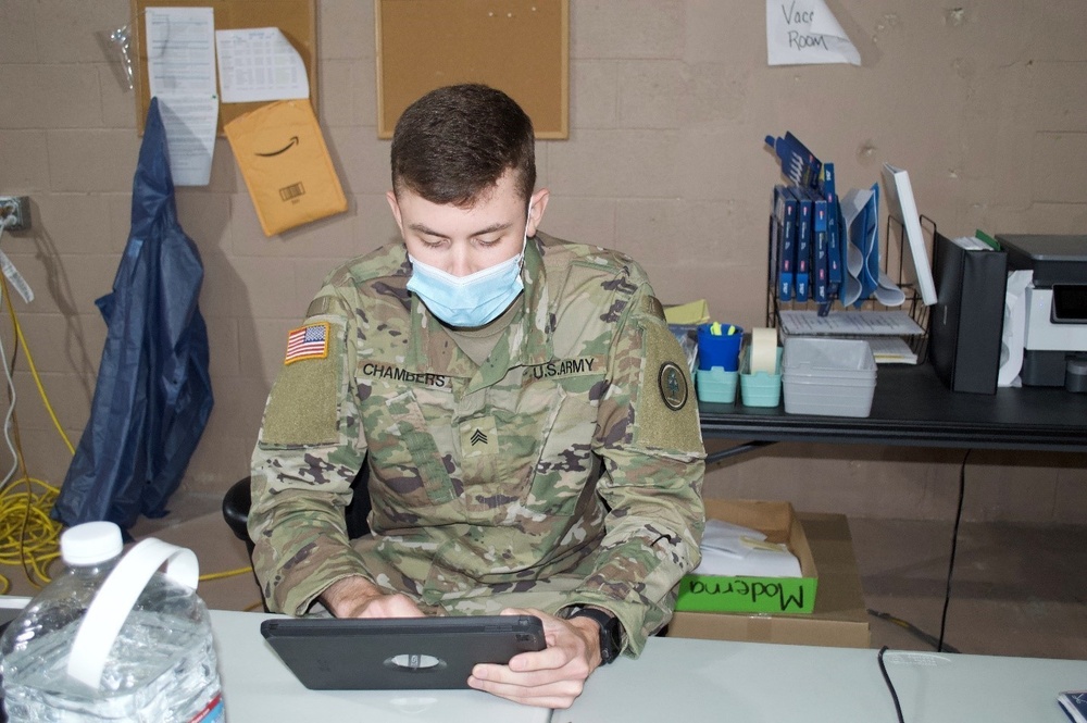 Murfreesboro Guardsman helps with COVID-19 pandemic response
