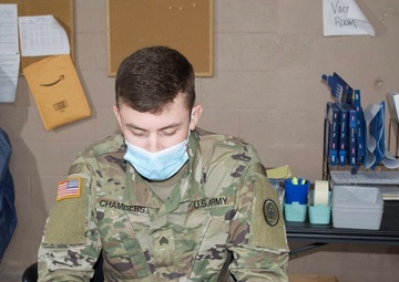 Murfreesboro Guardsman helps with COVID-19 pandemic response