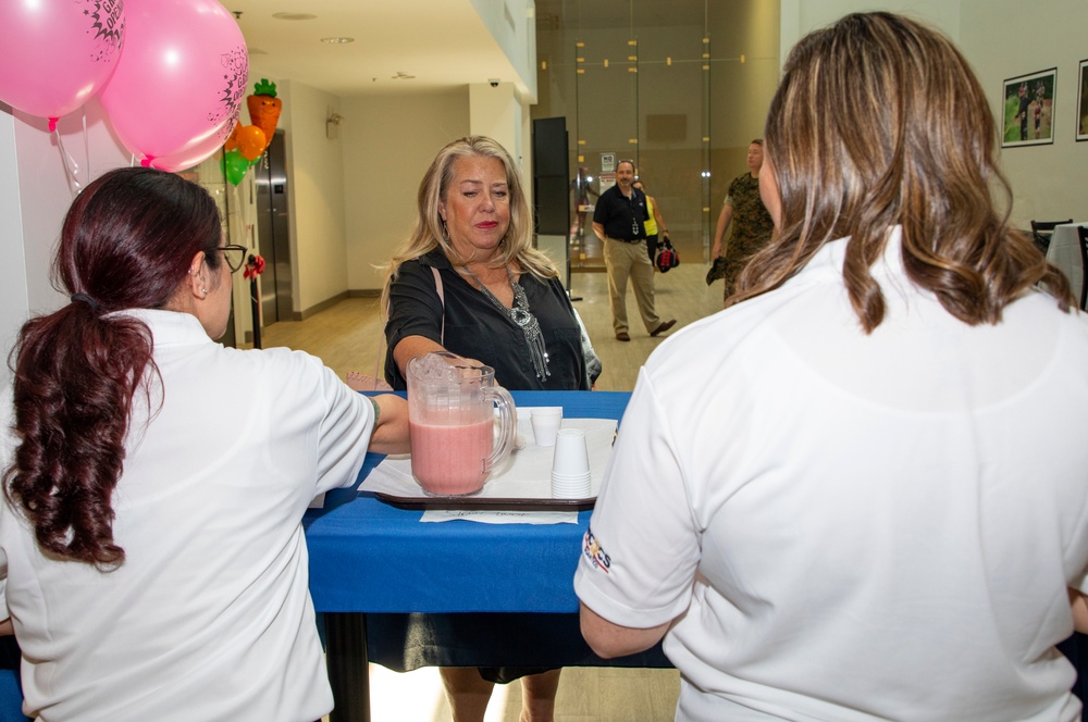 Reopening of the Barber Gym Life Juice Cafe