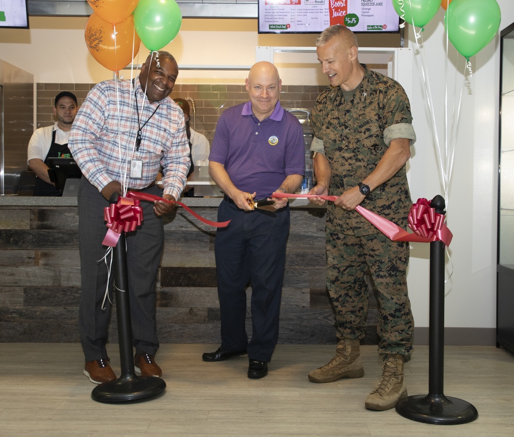 Reopening of the Barber Gym Life Juice Cafe