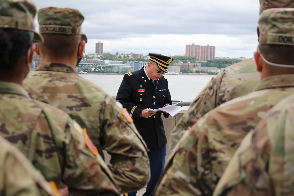 JTF Javits in New York City holds Memorial Day Service