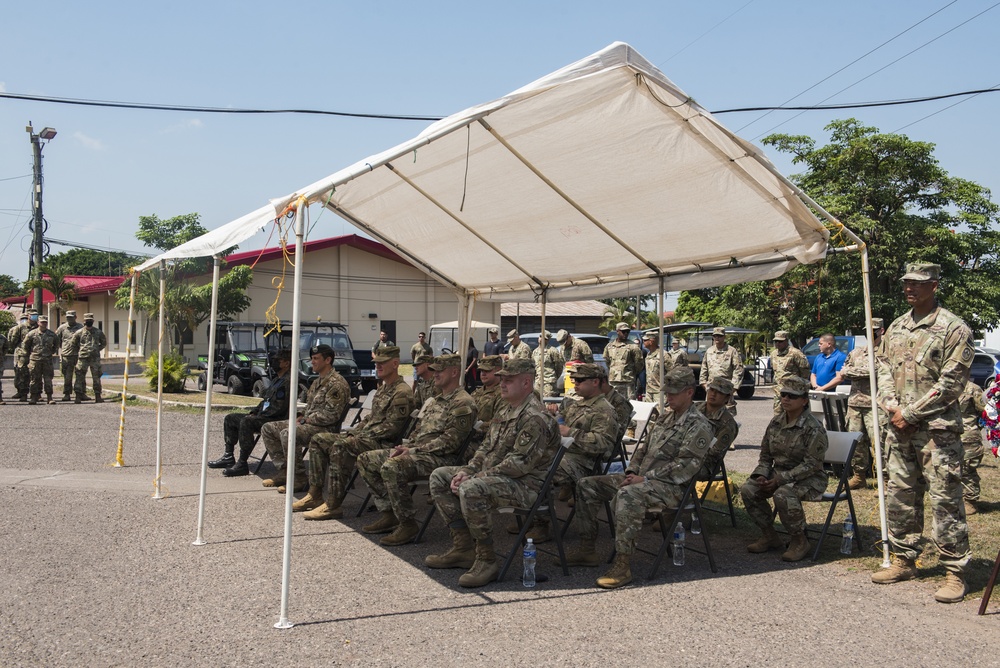JTF-Bravo honors Staff Sgt. Randall J. Harris during Memorial Day ceremony