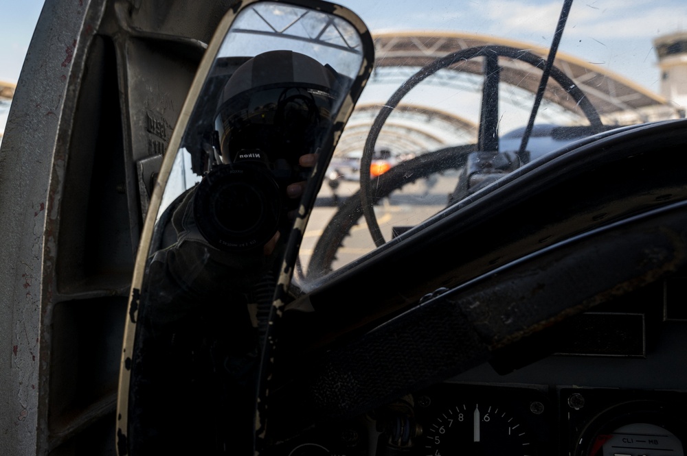 Flying through the viewfinder