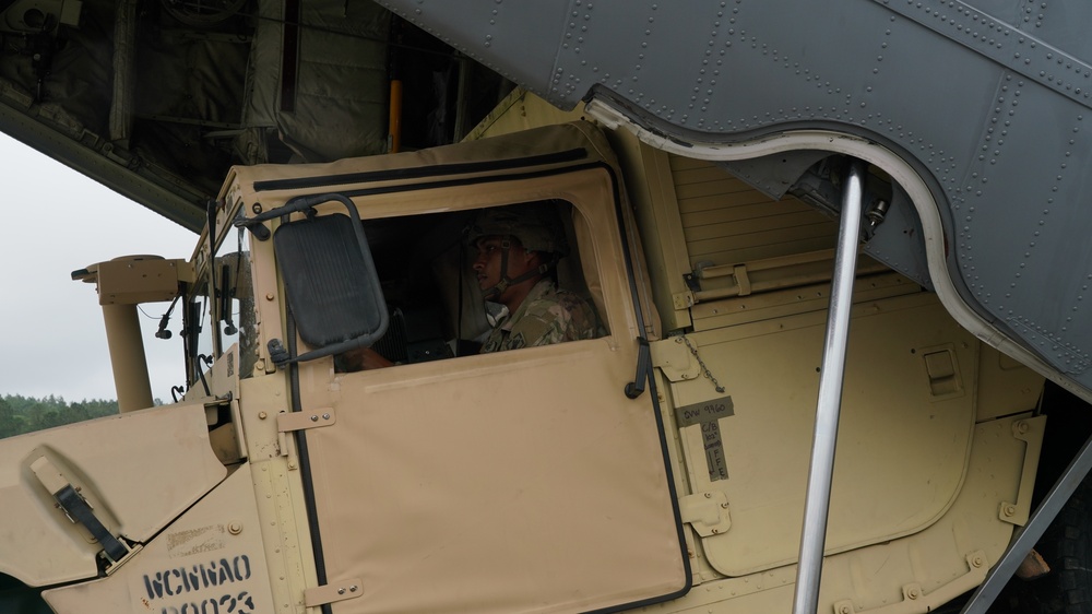 Flying Jennies provide airlift, airdrop during Voyager Shield