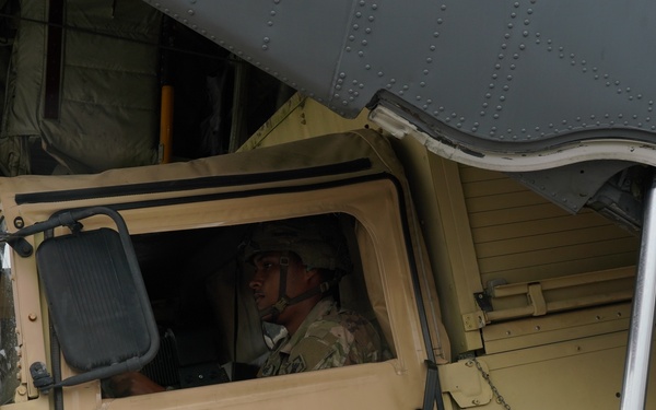 Flying Jennies provide airlift, airdrop during Voyager Shield