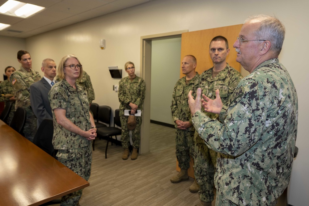 Navy Surgeon General Visit Joint Base San Antonio