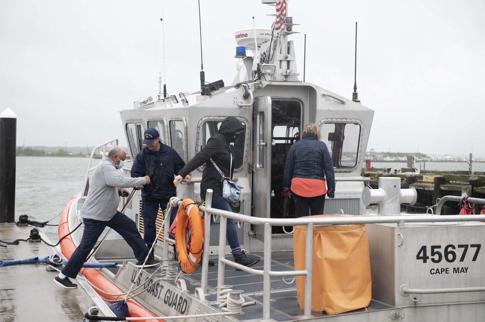 U.S. Coast Guard Training Center Cape May hosts Gold Star Families over Memorial Day Weekend