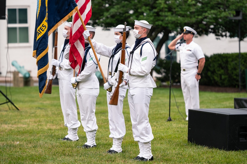 U.S. Navy Band performs at Washington Navy Yard