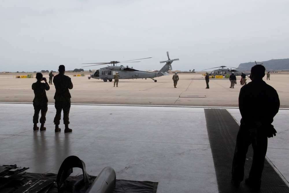 HSC-85 &quot;Firehawks&quot; Conduct Flight Operations