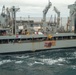 USS Essex (LHD 2) Conducts replenishment-at-sea