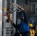 USS Essex (LHD 2) Conducts replenishment-at-sea